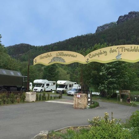 Campingplatz Am Treidlerweg Königstein an der Elbe Eksteriør bilde