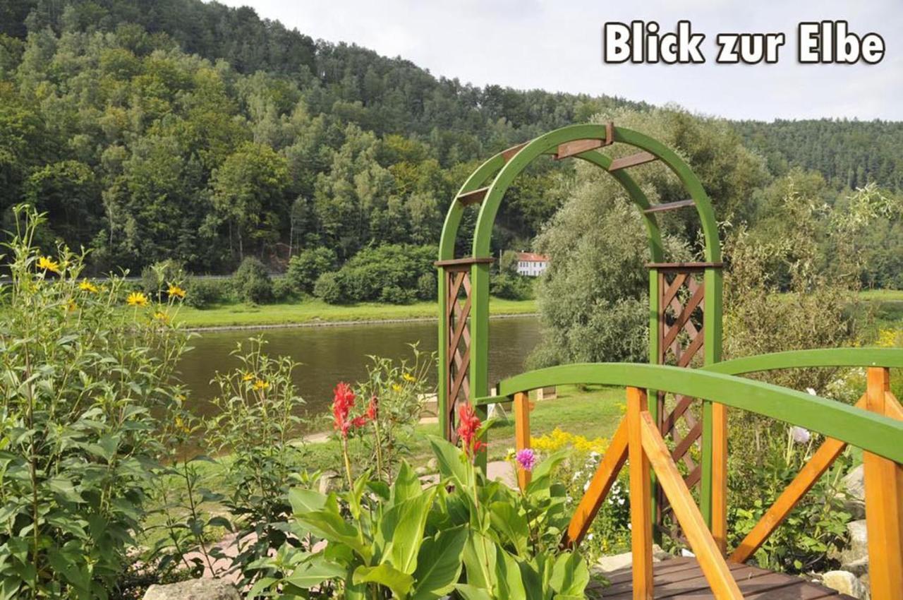 Campingplatz Am Treidlerweg Königstein an der Elbe Eksteriør bilde