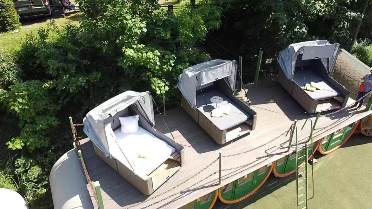 Campingplatz Am Treidlerweg Königstein an der Elbe Eksteriør bilde