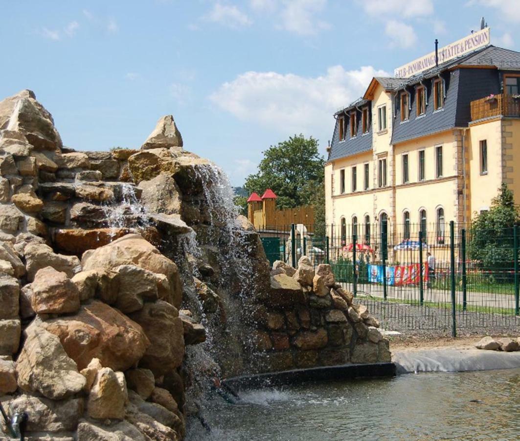 Campingplatz Am Treidlerweg Hotell Königstein an der Elbe Eksteriør bilde